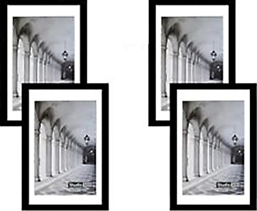 Juego de 6 marcos de póster de madera negros 18 por 24 para adolescentes, adultos para usar con carteles Foto 1 de 3