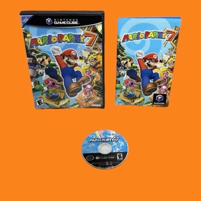 Mario Party 7 Mint💿! Complete CIB W/ Manual Nintendo GameCube VG + 1yr Warranty - Image 1 of 4