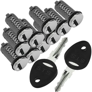 10x Cilindro-Spina Cilindro Chiave Chiusura Camper Roulotte STS 43 + Zadi - Bild 1 von 6