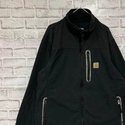 ¡Chaqueta softshell para exteriores Carhartt! Negro Talla M 1006 Hombres con ... - Imagen 1 de 4