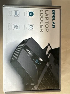 Laptop Fan Cooler OPOLAR 10-1000-LC06US LC06 13 Speed 70dBm Temperature Display - Afbeelding 1 van 4