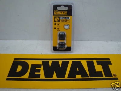 DEWALT DT7508 IMPACT WRENCH TO DRIVER ATTACHMENT 1/2"SQUARE TO 1/4" HEX ADAPTOR - Image 1 of 2