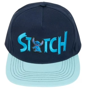 Disney Lilo & Stitch - Stitch Flat Brim Hat Toddler Child Cotton Adjustable Hat! - Picture 1 of 5