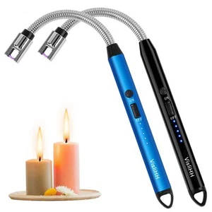 2 Pack Electric Candle Lighter, Cool Rechargeable, Plasma,Arc, Grill,USB,Wind... - Picture 1 of 6