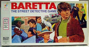 Baretta the Street Detective Game © 1976 Milton Bradley 4631 - Imagen 1 de 6