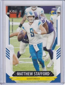 2021 Score Base #130 Matthew Stafford - Los Angeles Rams - Picture 1 of 2