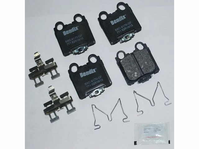 Juego de pastillas de freno traseras Bendix para Lexus GS400 1998-2000 88MQQH Foto 1 de 1