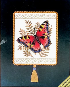 DIMENSIONS Gold Nuggets GRACEFUL BUTTERFLY Counted Cross Stitch Kit  **RARE** - Picture 1 of 3