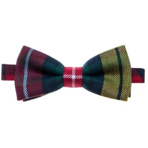 Locharron Of Scotland Made In Scotland Buchanan Modern Tartan Bow Tie - Picture 1 of 2