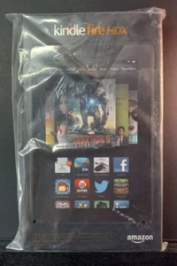 SEALED Amazon Kindle Fire HDX (3rd Generation) 16GB Wi-Fi 7in` Black FACTORY NEW - Picture 1 of 6