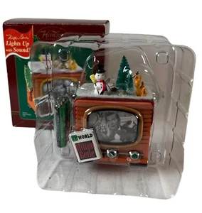 Carlton Karten Erbstück Ornament Mr. Television Milton Berle Lichter Sound in Box - Bild 1 von 7