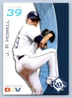 J.P. Howell 2009 DAV Disabled American Veterans SGA Tampa Bay Rays - Image 1 of 2