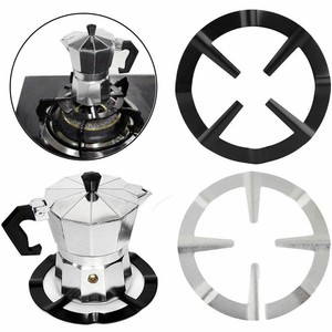 Iron Home Coffee Moka Pot Holder Reducer Ring Cooker Plate Gas Stove Stand