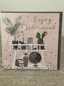 “Belly Button Designs” Retirement greeting Card ( Blank Inside) - Picture 1 of 3