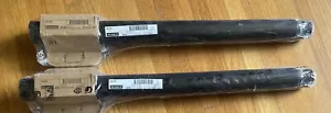 SET of 2 - Ikea OLOV Leg Adjustable Steel/Poly Black 302.643.01 - NEW - Picture 1 of 4