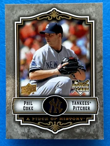 2009 Upper Deck A Piece of History Phil Coke #111 - Bild 1 von 2