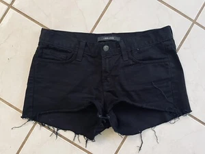 J BRAND NEW! Black CUT OFF SHORT Sz 26 NWOT! - Picture 1 of 5