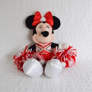 Disney Parks Minnie Mouse High School Musical Cheerleader Plush Soft Toy 27cm - Picture 1 of 12