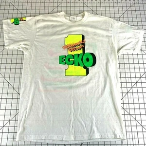 Rare Vintage 70s 80s BMX ECKO Helmets Racing T Shirt Mongoose Orlando Bicycle US - Picture 1 of 7