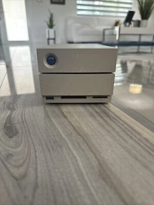 Recert 8TB HDD External LaCie 2big Dock Portable Desktop Storage Hard Drive  - Image 1 of 4