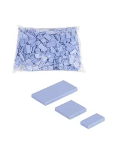 90 Klemmbausteine Fliesen 1x2 - 2x2 - 2x4 Noppen Kacheln Lavendel - Bild 1 von 1