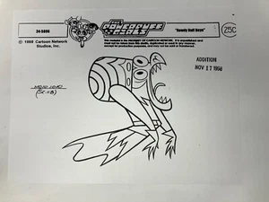 Cartoon Network Powerpuff Girls Production Copy Mojo JoJo - Picture 1 of 3