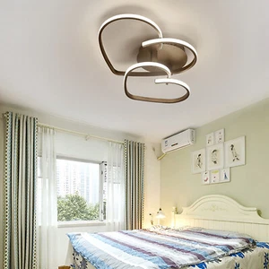 55/65cm LED Deckenleuchte Wohnzimmer Kronleuchter Deckenlampe Herzform Licht DHL - Imagen 1 de 37