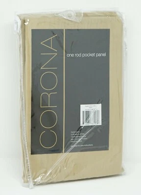 Cortinas Miller Sheer Angelica Voile 59" x 108" painel cortina de bolso vara deserto - Imagem 1 de 3