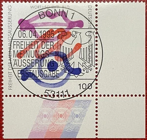 🇩🇪.BRD Bund Michel Nº 1789 Sellado con sello central de primer día (1995) - Imagen 1 de 1