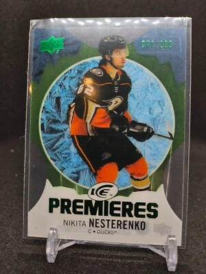 Nikita Nesterenko 2023-24 UD ICE Premieres /299 #223 Anaheim Ducks - Image 1 of 2
