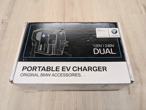 Cargador BMW EV i3 i5 i8 330e 530e 740e X540e Turbocord Doble Voltaje 120 240V OEM - Imagen 1 de 6