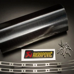 Akrapovic Carbon Fibre Re-Sleeve Sleeve Repair Kit Kawasaki ZX10R 2008-2010 - Picture 1 of 1