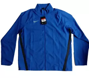 Giacca da allenamento uomo Nike Dry Dri Fit BLU full zip taglia AJ3372-466 TAGLIA LARGE - Foto 1 di 5