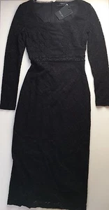 TWINSET VESTITO IN PIZZO ELASTICIZZATO DA DONNA TG S (IT 42) WOMEN'S DRESS - Picture 1 of 10