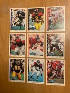 1993 Score Football RC 9 Karten Lot Drew Bledsoe Jerome Bettis Conway Kennedy - Bild 1 von 11