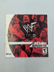 WWF Attitude Sega Dreamcast Instruction Manual