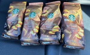 4 X 17OZ Starbucks Smoked Butterscotch Ground Coffee BB/01/26 - Picture 1 of 1