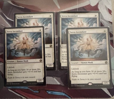 Mtg Serra Ascendant x4 Iconic Masters Non Foil! Nm! - Image 1 of 4