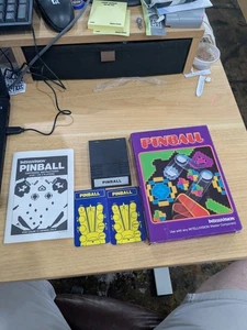 B1 Intellivision Pinball Complete CIB W/ Overlays - Picture 1 of 12
