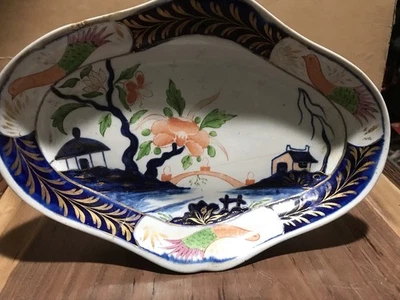 Placa Coalport Imari - Período Georgiano Foto 1 de 4