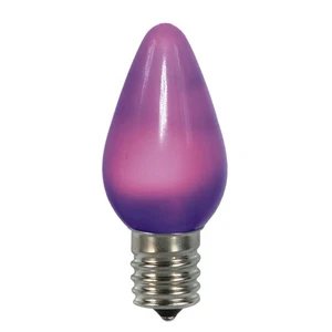 Vickerman C7 Ceramic LED Purple Bulb 25/Box - XLEDSC76-25 - Picture 1 of 1