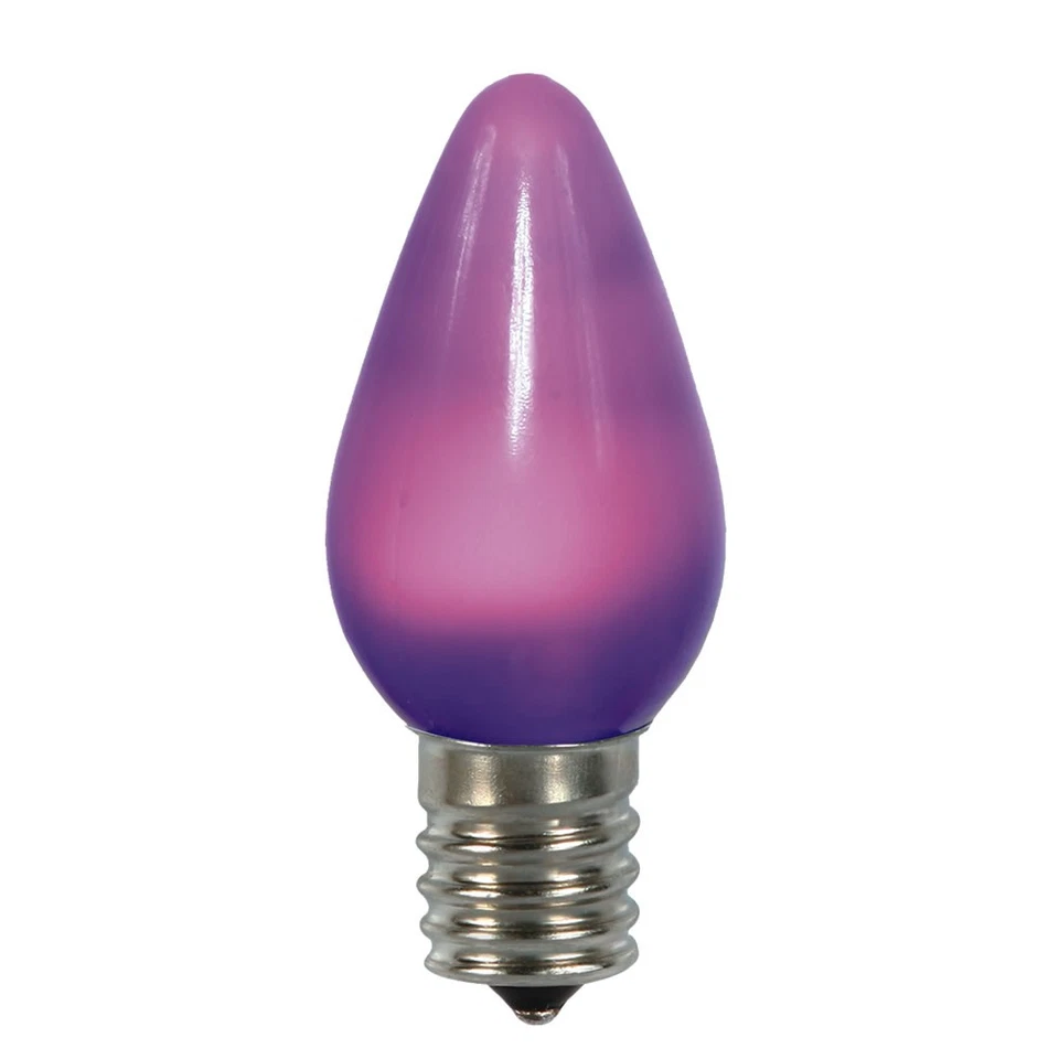 Vickerman C7 Ceramic LED Purple Bulb 25/Box - XLEDSC76-25 - Image 1 of 1