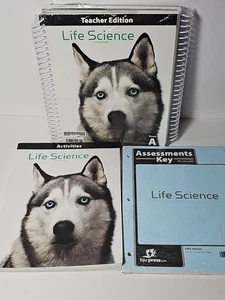 BJU Press- Life Science 5th Edition Teachers Edition Books Activities Assessment - Picture 1 of 7