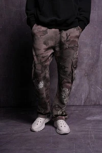 Darc Sport Infernal Bloom Bigelow Cargo Jogginghose Blooming Woodland Camo Gr. M - Bild 1 von 6