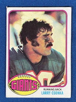 1976 Topps Larry Csonka Football Card #437 Miami Dolphins Lt#75 - Image 1 of 3