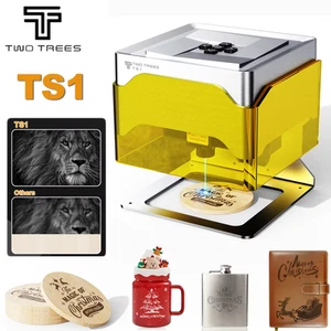 Twotrees TS1 Mini 3W Laser Engraver Portable Laser Engraving Cutter Machine NEU - Bild 1 von 15