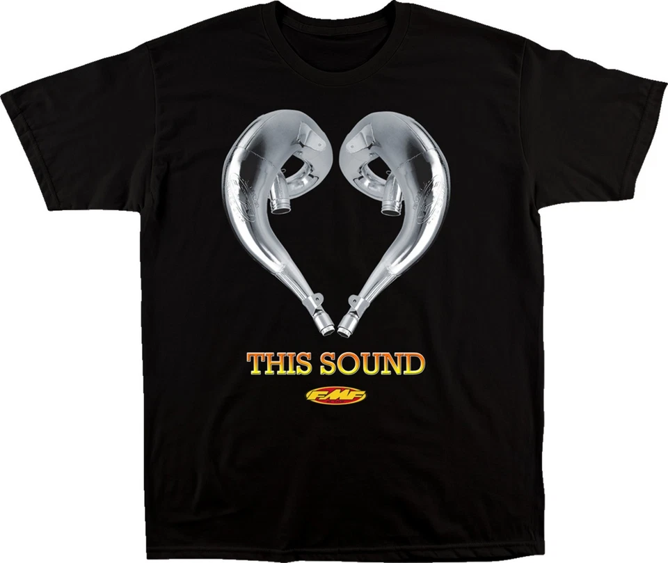 FMF Love Sound Mens Short Sleeve T-Shirt Black - Image 1 of 1