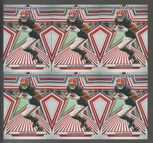 (6) Bijan Robinson 2024 PANINI ABSOLUTE BASE CARD LOT #7 ATLANTA FALCONS - Picture 1 of 1