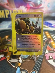 Eevee 75/147 Aquapolis REVERSE HOLO Foil e-Reader Edition WOTC - Picture 1 of 4