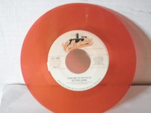 Elton John,Collectibles 4905,"Take Me To The Pilot"US,7" 45,1992, RED VINYL,Mint - Picture 1 of 3